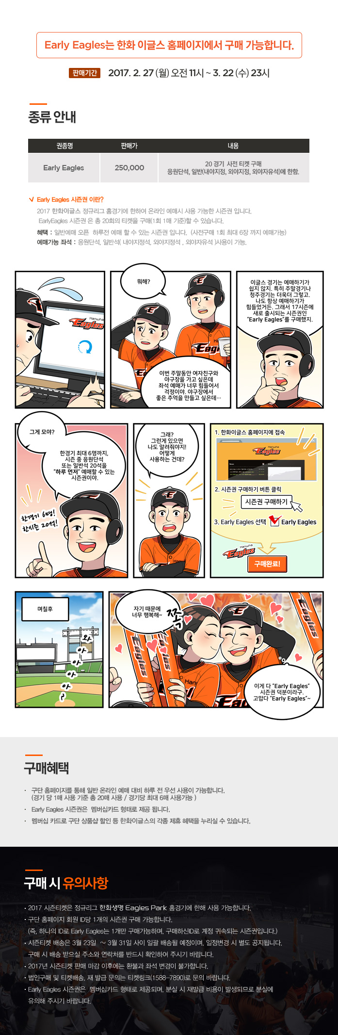 Early Eagles 상세 내용